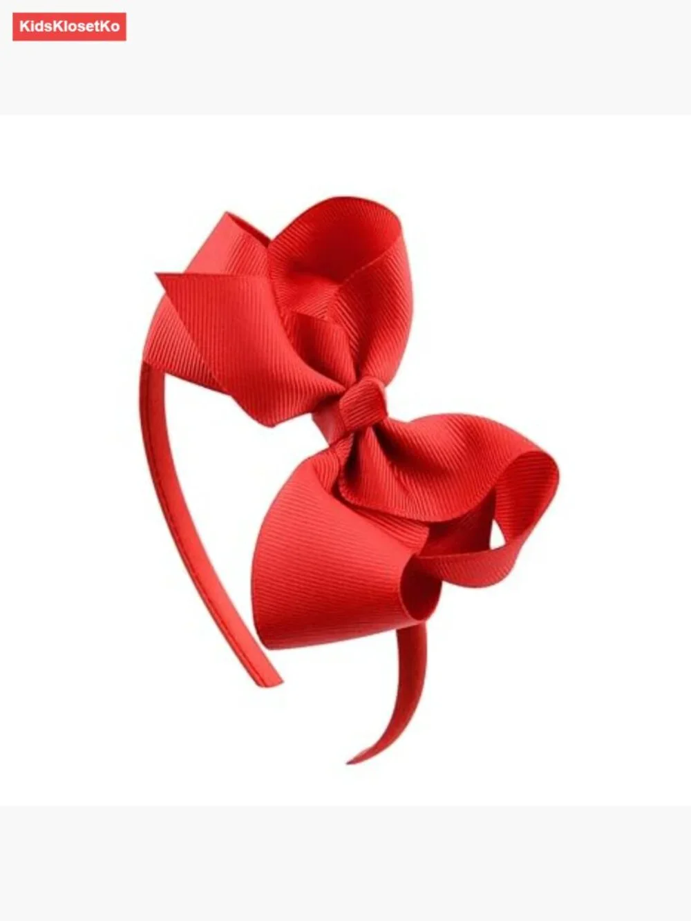 Large Bow Headband Soft Rib Fabric Hair Hoop for Girls Costume Accessory